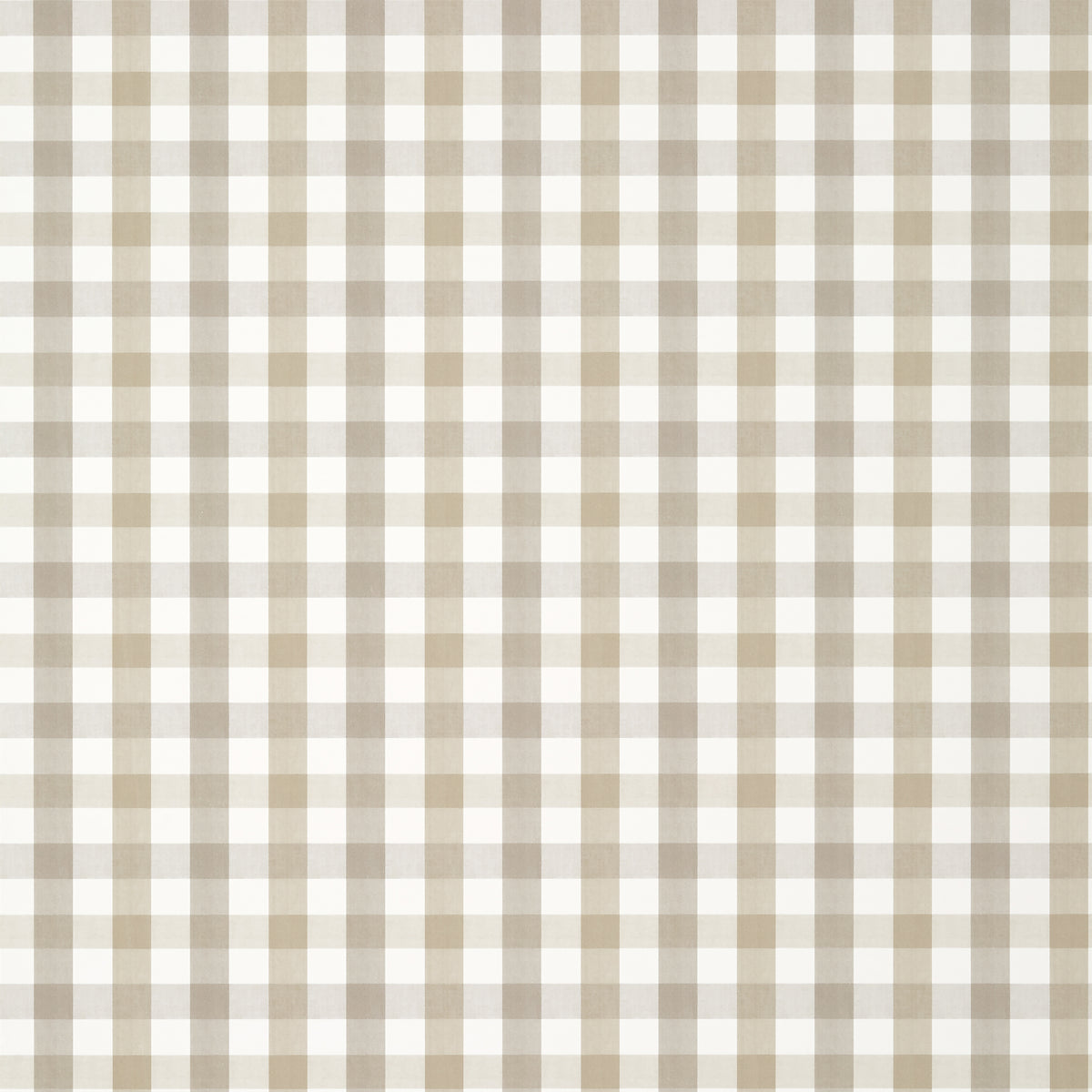 Anna French Saybrook Check wallpaper - Antilles collection - Beige