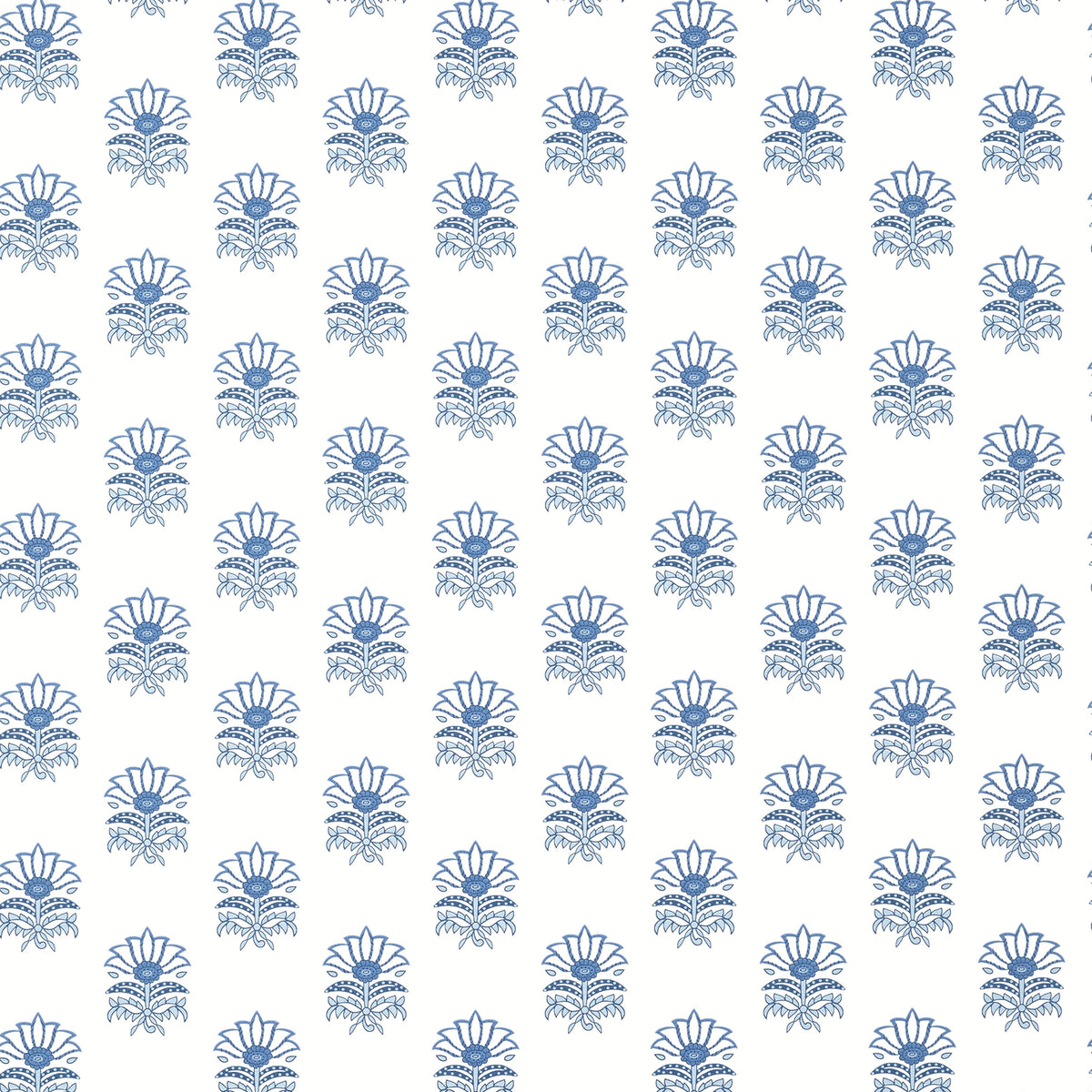 Anna French Milford wallpaper - Antilles collection - Blue