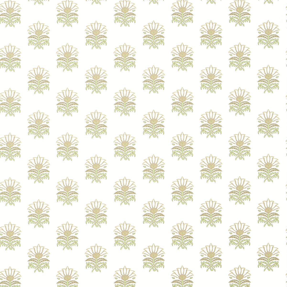 Anna French Milford wallpaper - Antilles collection - Beige and Green