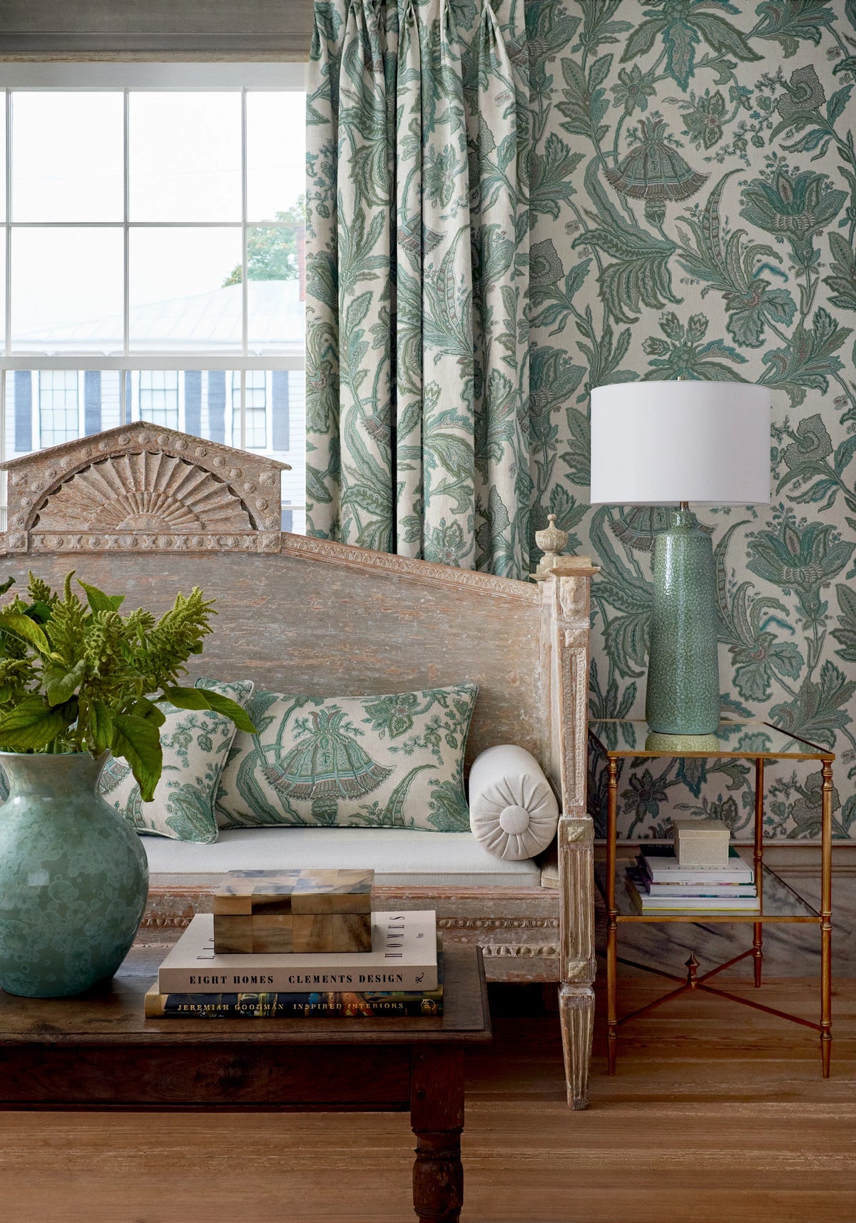 Thibaut Breckenridge wallpaper - Boxwood Collection