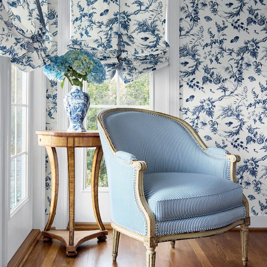 Anna French - NEWLANDS TOILE Wallpaper - Bristol Collection