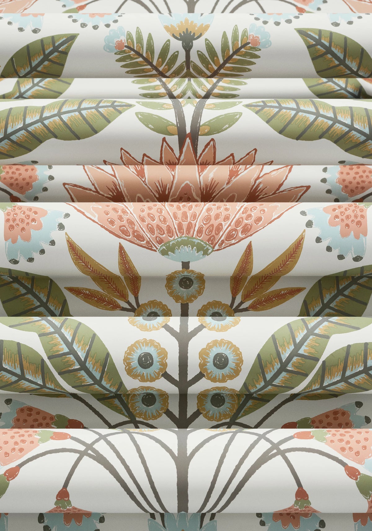 Thibaut Lotus wallpaper - Fairhaven Collection
