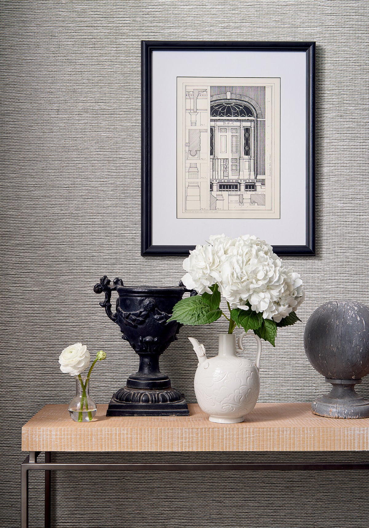 Thibaut Edward's Paper grasscloth wallpaper - Grasscloth Resource 6