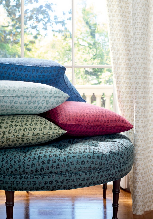 Thibaut - MIMI Wallpaper - Indienne Collection