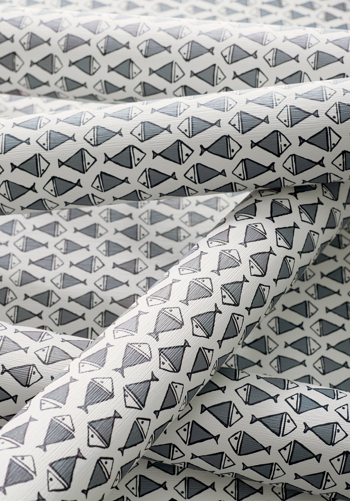 Thibaut Pisces wallpaper - Pavilion collection room setting