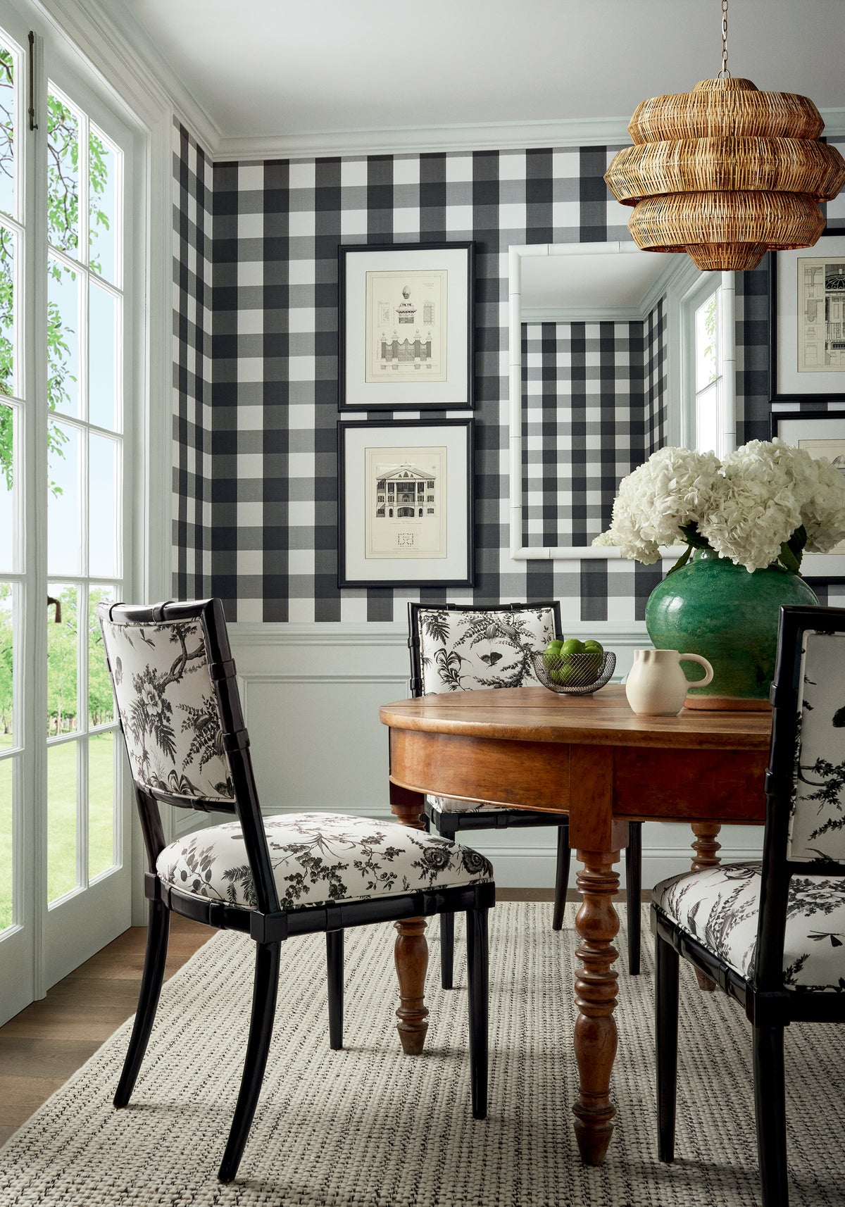Thibaut Buffalo Check wallpaper - Stripes & Checks Resource