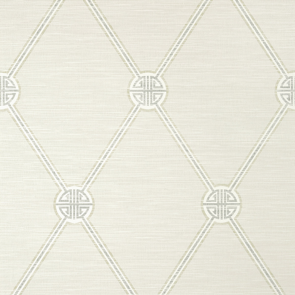 Thibaut Turnberry Trellis wallpaper - Pavilion - Neutral
