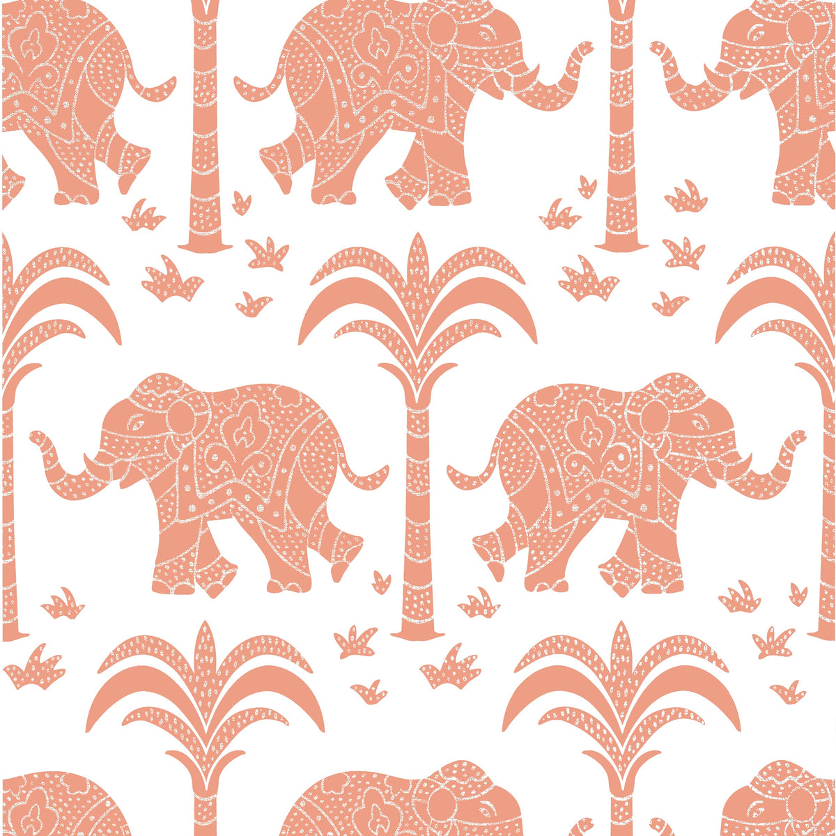 Thibaut - ELEPHANT Wallpaper - Kismet Collection