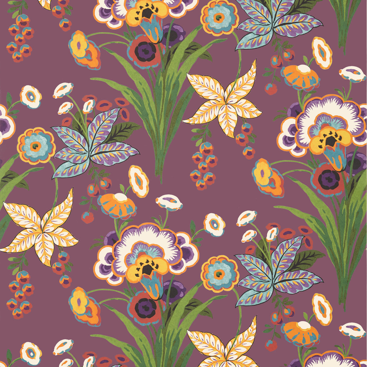 Thibaut Pasadena wallpaper - Eden Collection