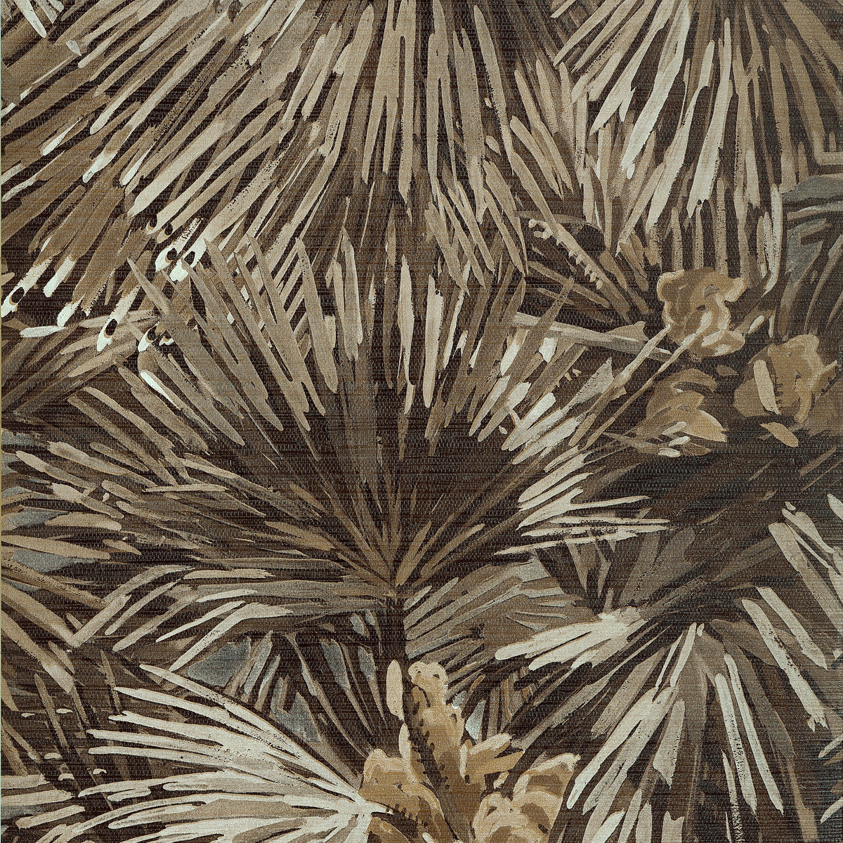 Thibaut Palmier wallpaper - Texture Resource 9 - Brown
