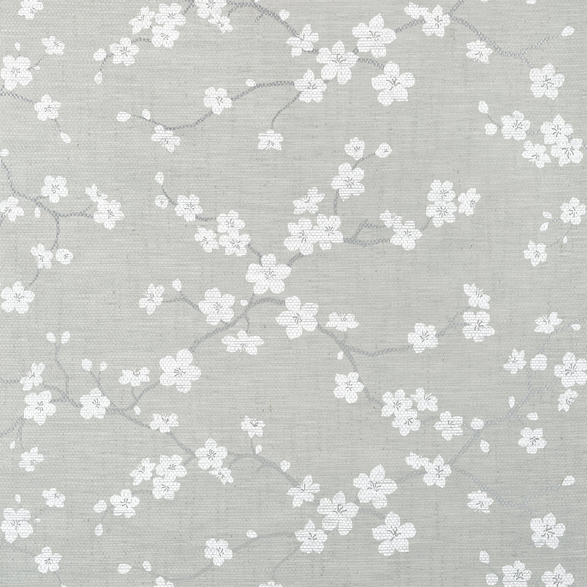 Thibaut - SAKURA Grasscloth Wallpaper - Dynasty Collection
