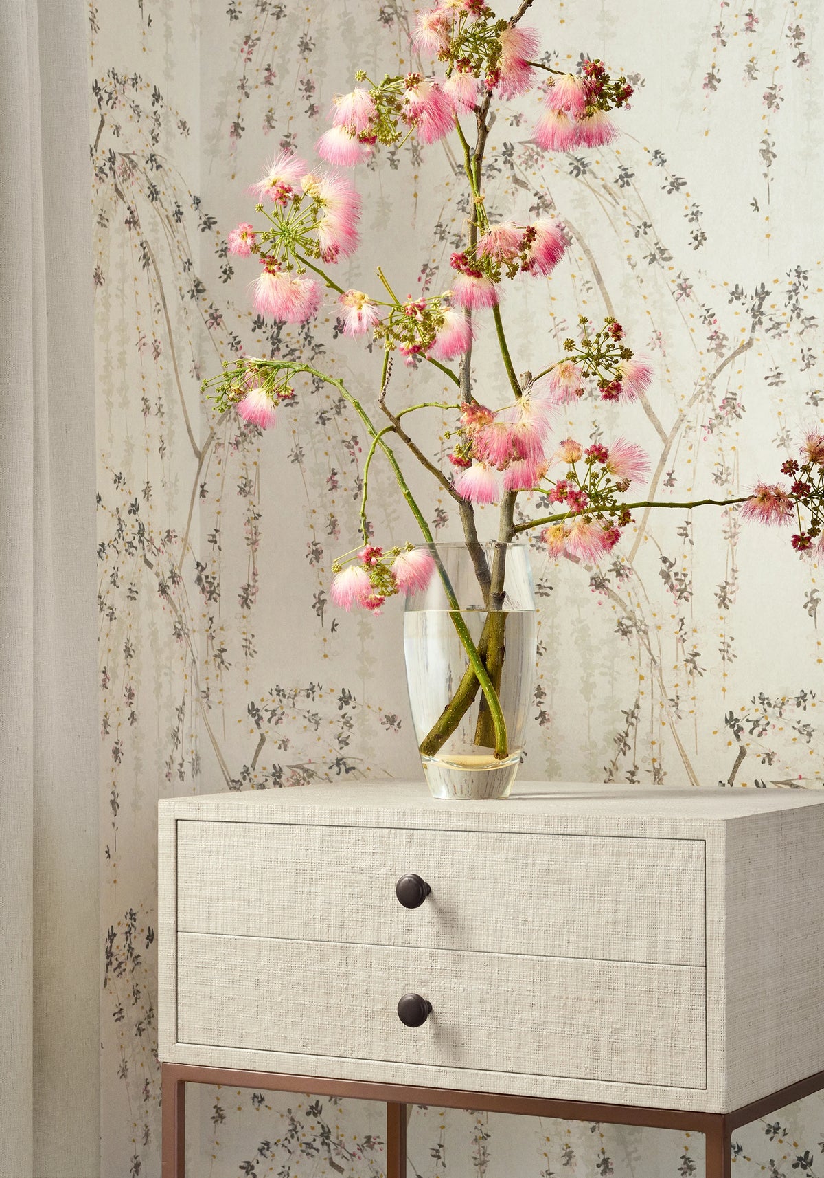 Thibaut Weeping Blossom wallpaper - Yutori Collection