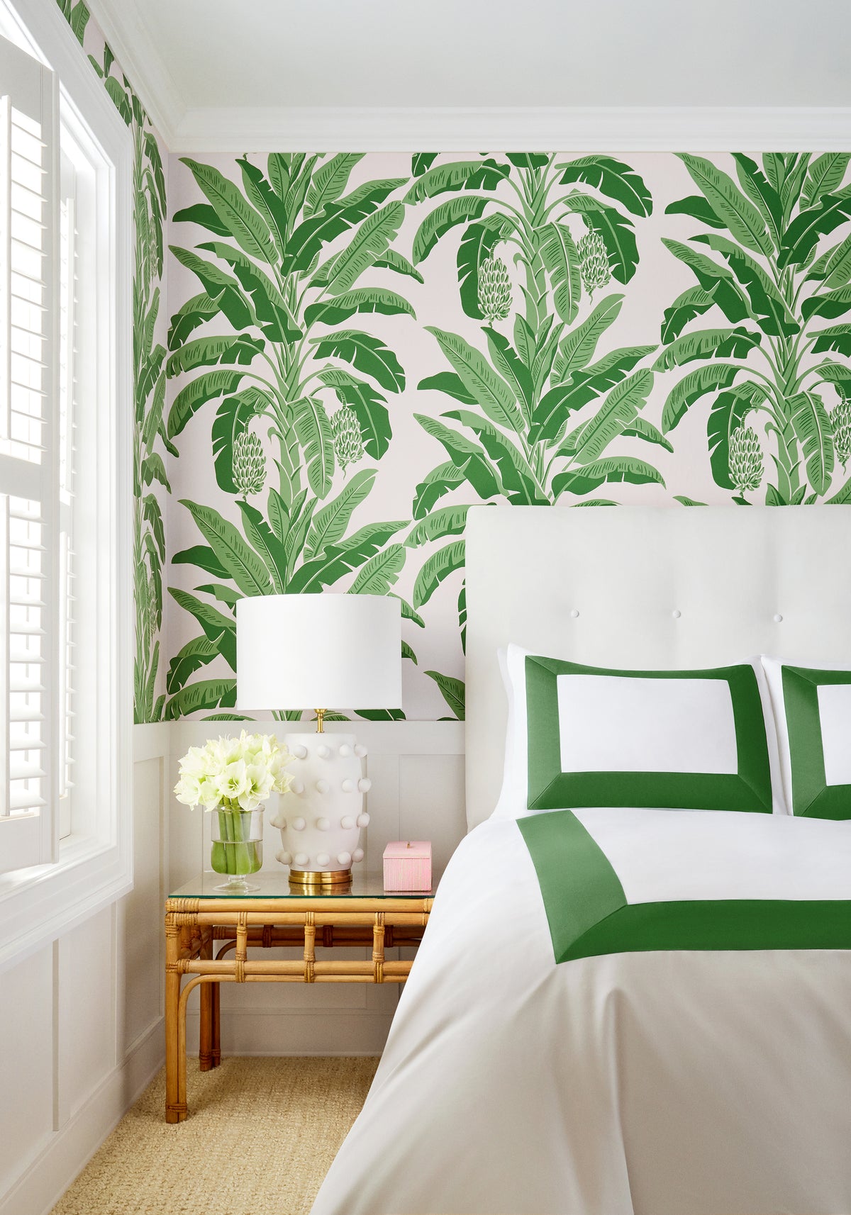 Thibaut BANANA TREE wallpaper room scene