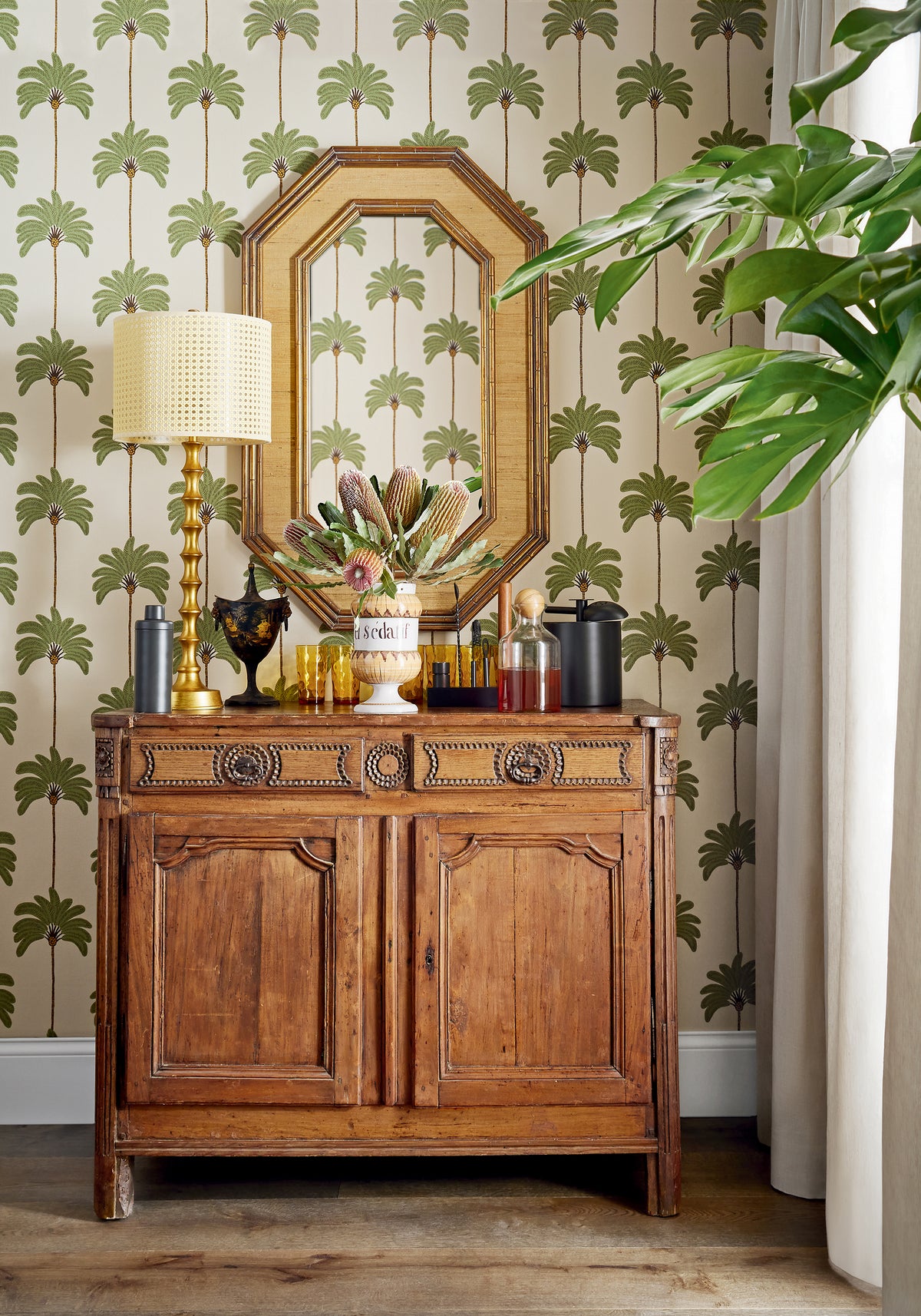 Thibaut SUNSET BOULEVARD wallpaper room scene