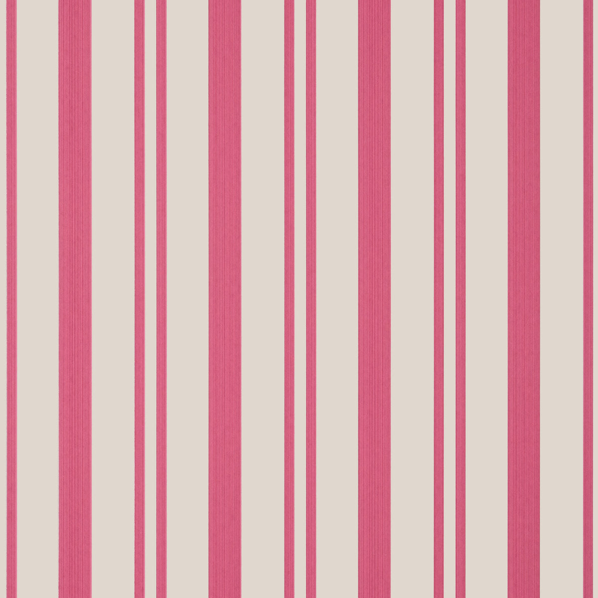 Thibaut MAGGIE STRIPE wallpaper, Raspberry