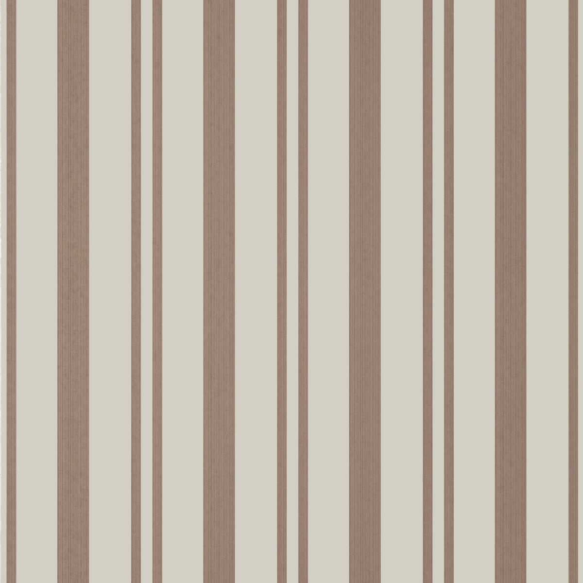 Thibaut MAGGIE STRIPE wallpaper, Brown