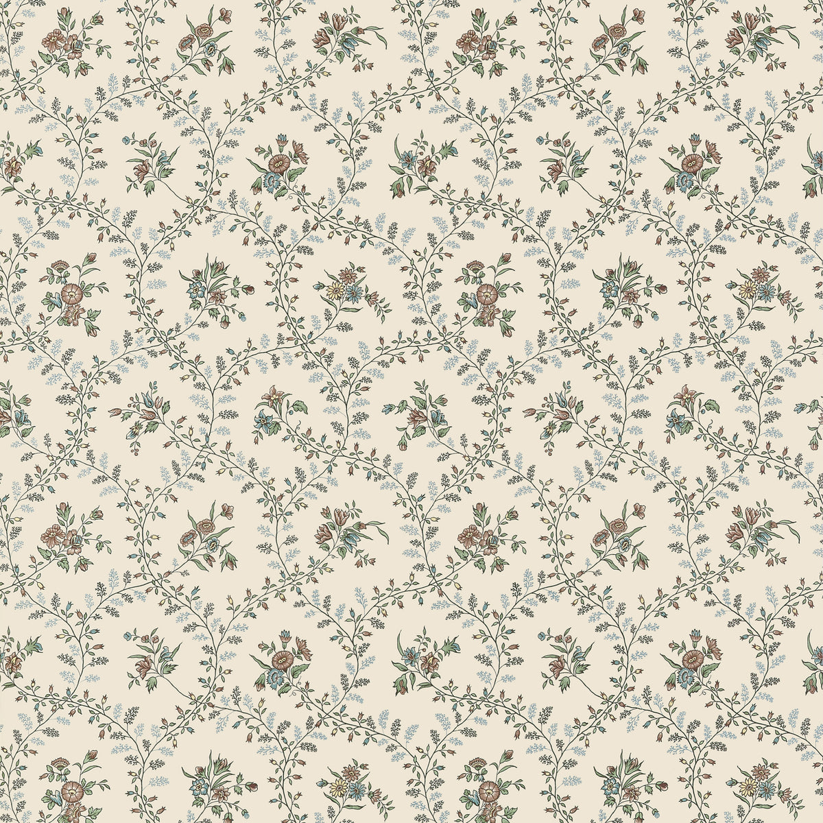 Anna French JULIETTE TRAIL Wallpaper - Clermont Collection