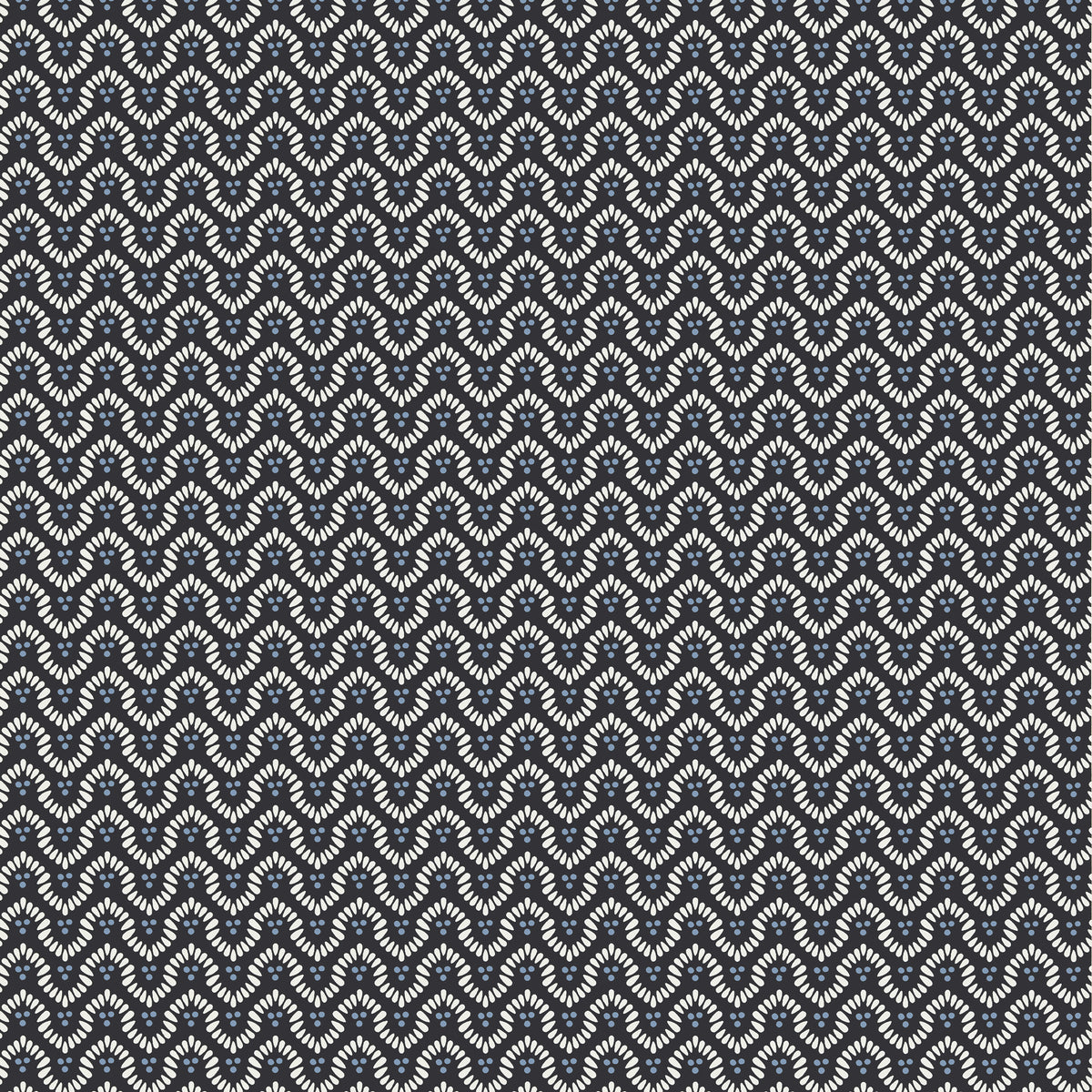 Anna French Wynford wallpaper - Willow Tree collection - Black
