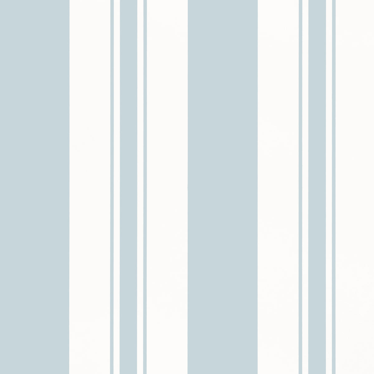 Anna French Keswick Stripe wallpaper - Willow Tree collection - Soft Blue