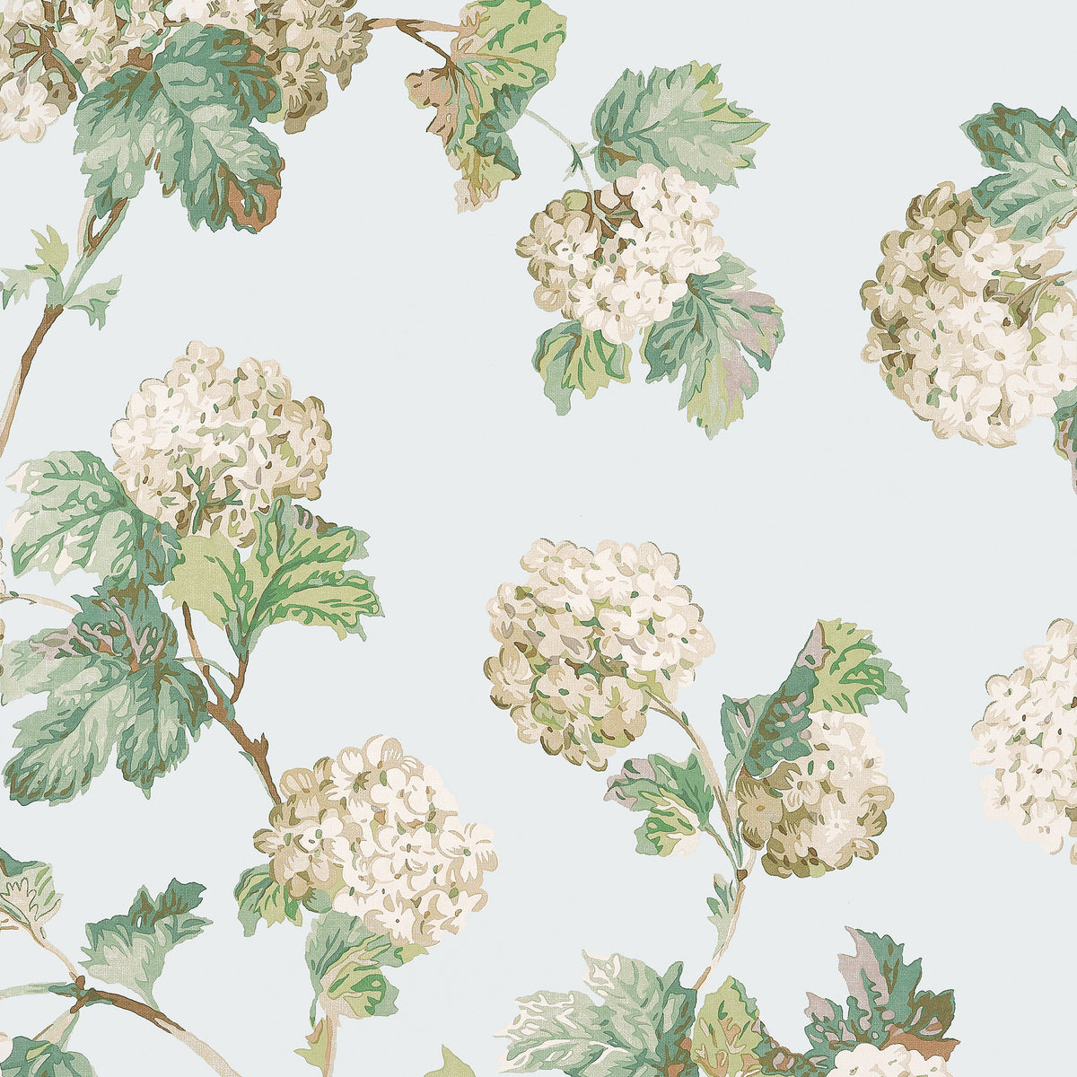Anna French - SUSSEX HYDRANGEA Wallpaper - Bristol Collection