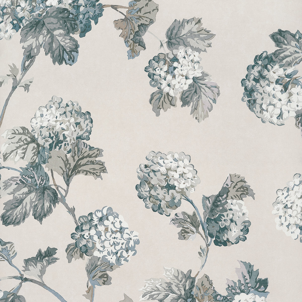 Anna French - SUSSEX HYDRANGEA Wallpaper - Bristol Collection