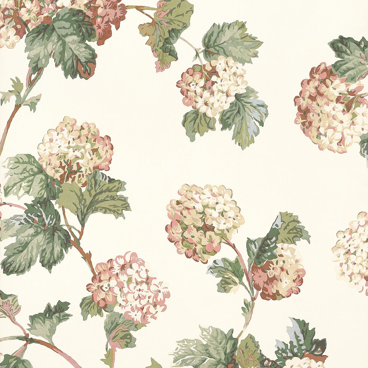 Anna French - SUSSEX HYDRANGEA Wallpaper - Bristol Collection