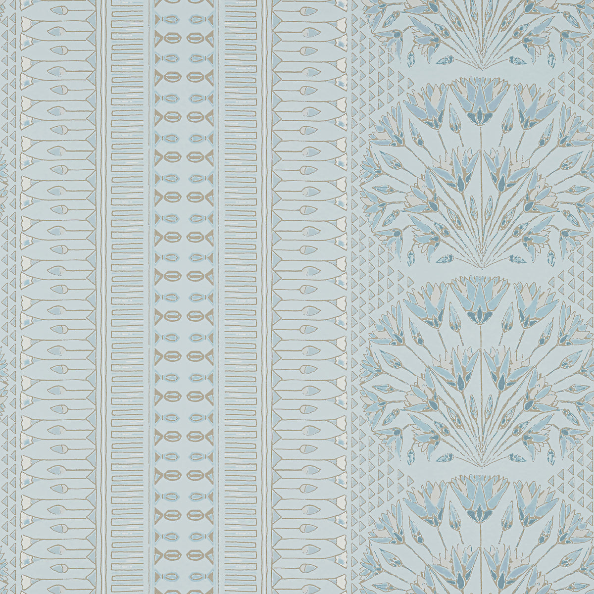 Anna French Cairo wallpaper - Savoy collection - Spa Blue