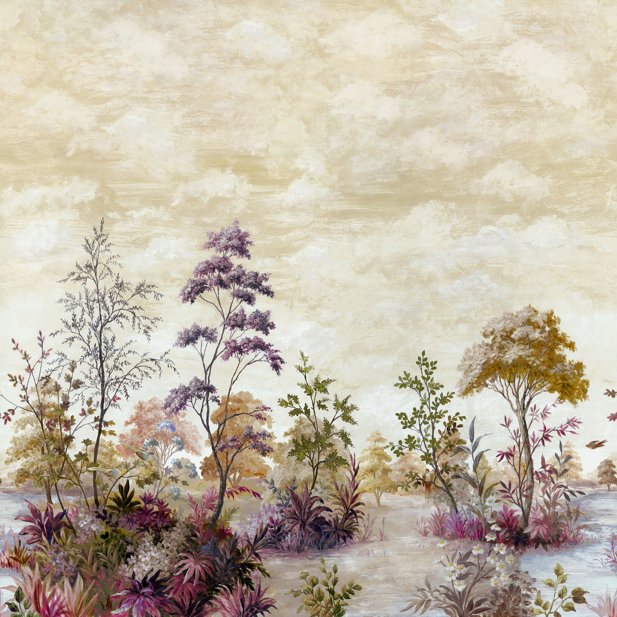 Anna French - CUMBRIA MURAL Wallpaper - Belvedere Collection