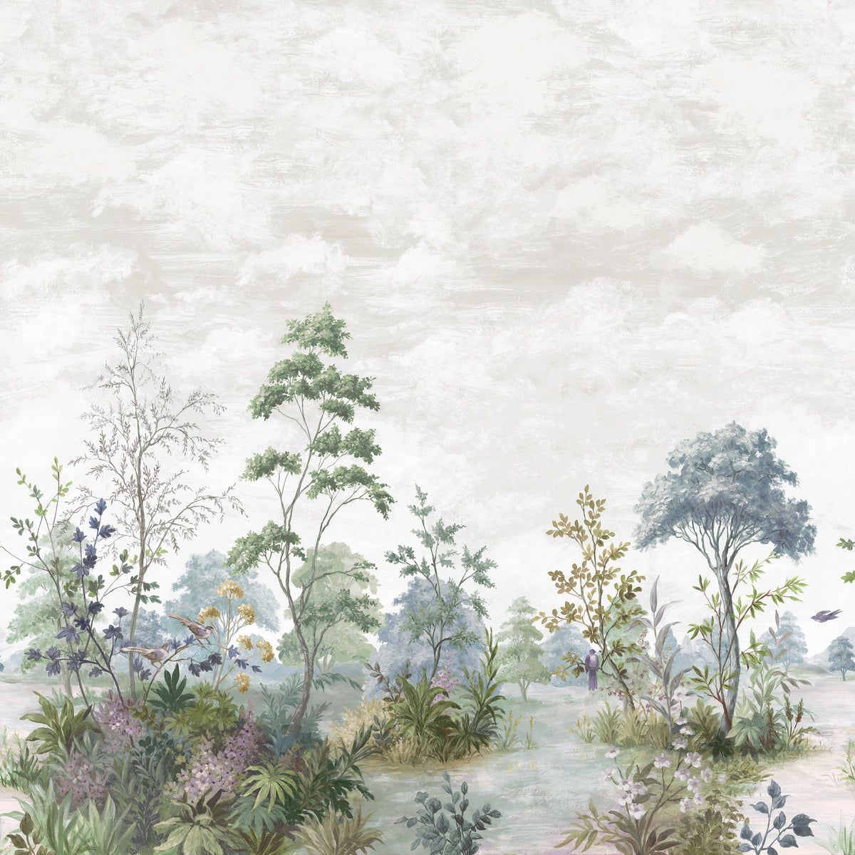 Anna French - CUMBRIA MURAL Wallpaper - Belvedere Collection
