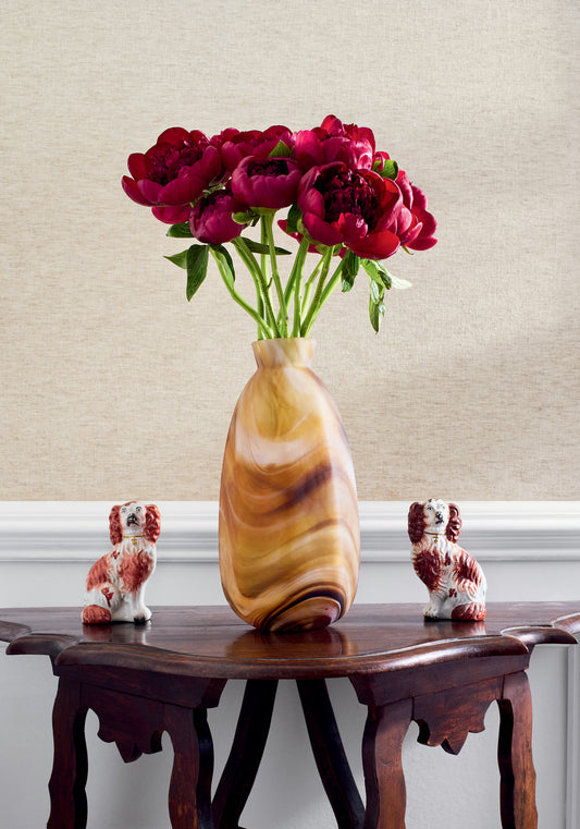 Anna French Deauville Linen wallpaper - Belvedere Collection