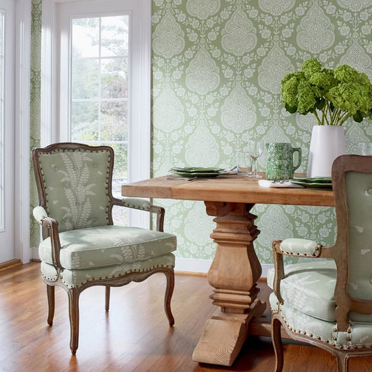Anna French - BALMUCCIA DAMASK Wallpaper - Bristol Collection