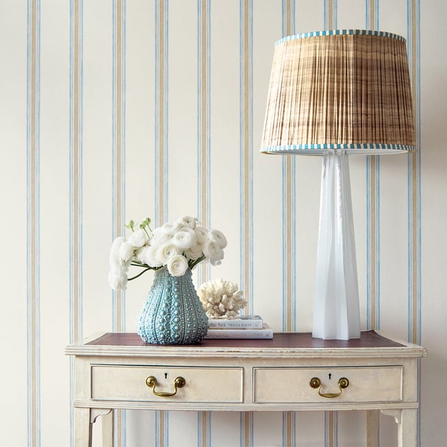 Anna French - BECKLEY STRIPE Wallpaper - Bristol Collection