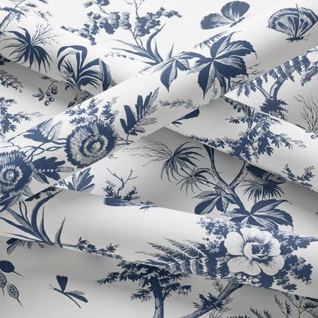 NEWLANDS TOILE Wallpaper by Thibaut, Bristol Collection in Double Rolls
