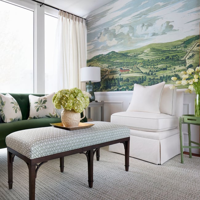 Anna French - WHITCOMBE PARK MURAL Wallpaper - Bristol Collection