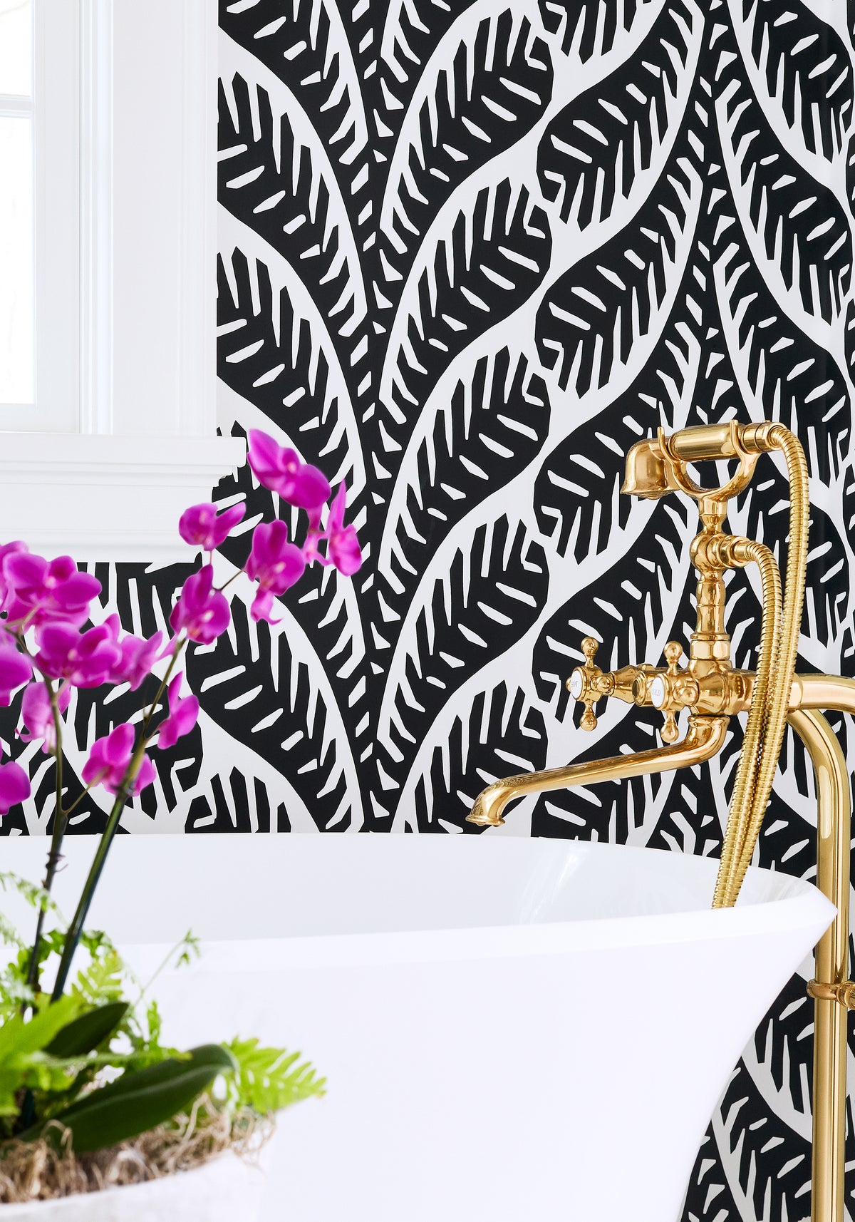 Thibaut Ginger wallpaper - Eden Collection