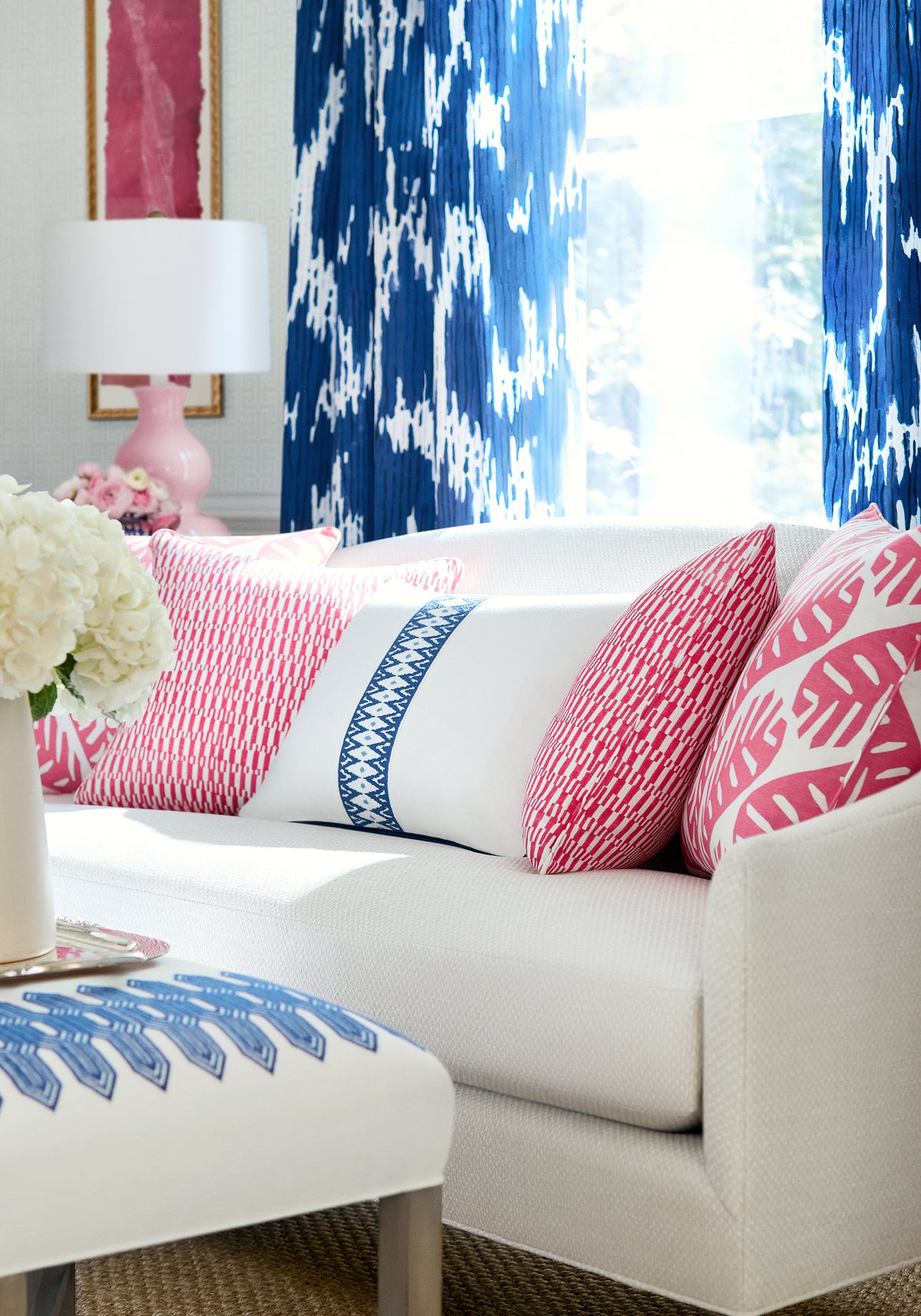 Thibaut T-Square wallpaper - Eden Collection