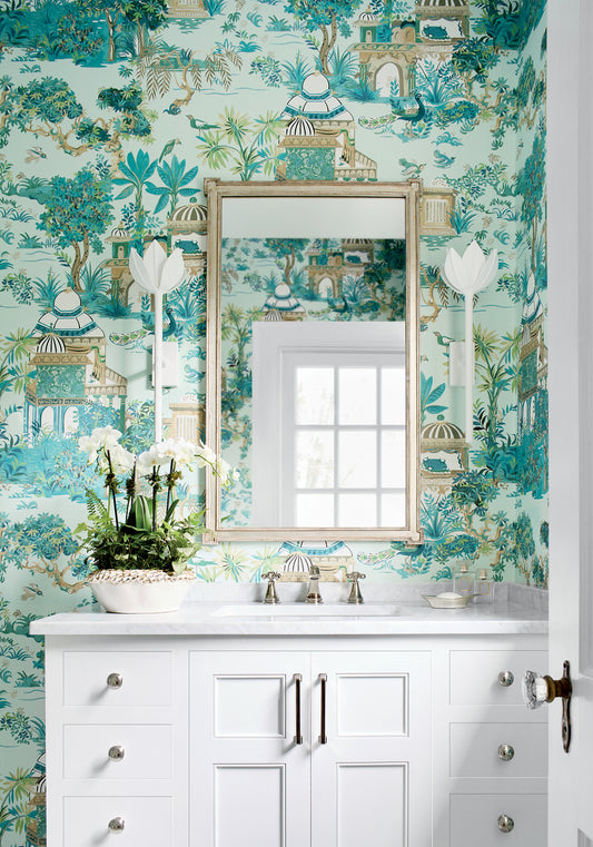 Thibaut Mystic Garden wallpaper - Eden Collection