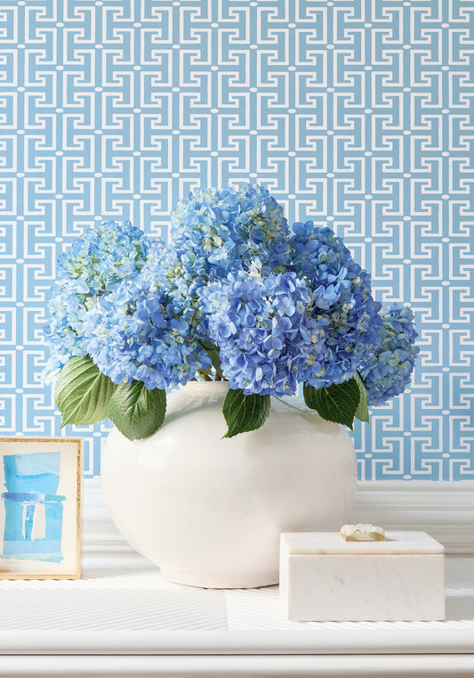 Thibaut T-Square wallpaper - Eden Collection