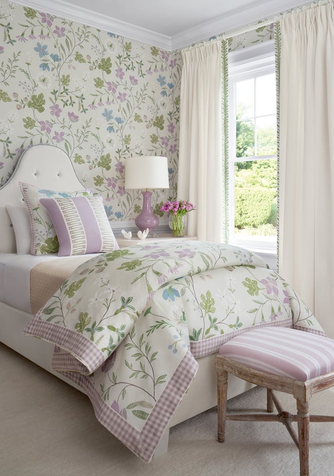 Thibaut - BLOOM Wallpaper - Fairhaven Collection