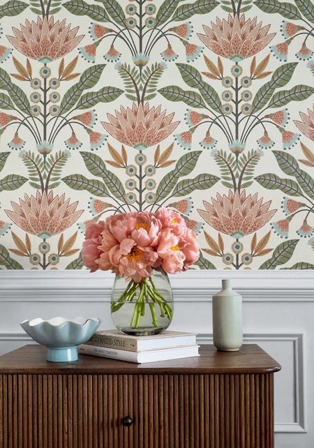 Thibaut - LOTUS Wallpaper - Fairhaven Collection