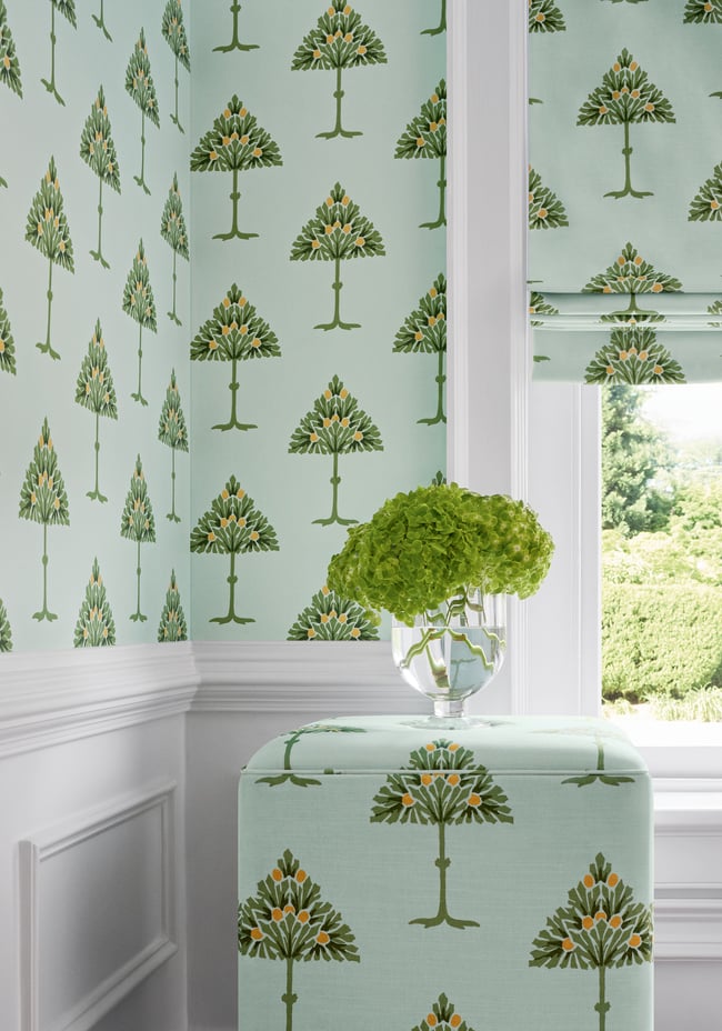 Thibaut - MAY TREE Wallpaper - Fairhaven Collection