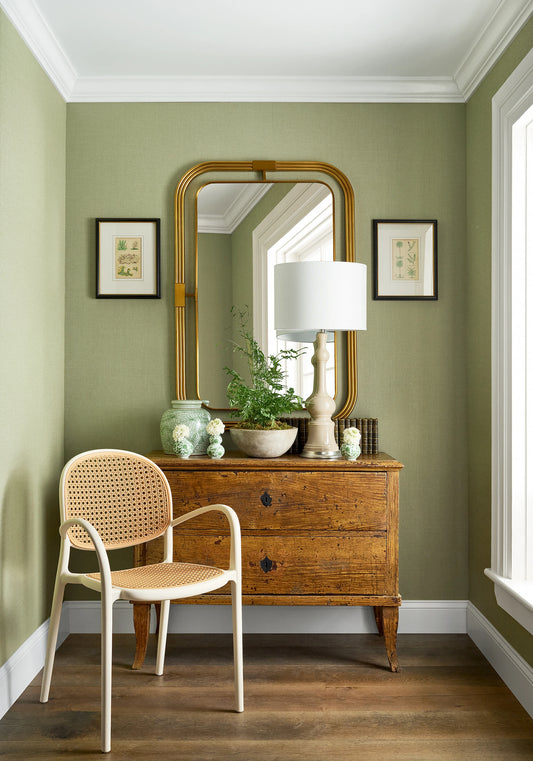 Thibaut Hampton grasscloth wallpaper - Grasscloth Resource 7