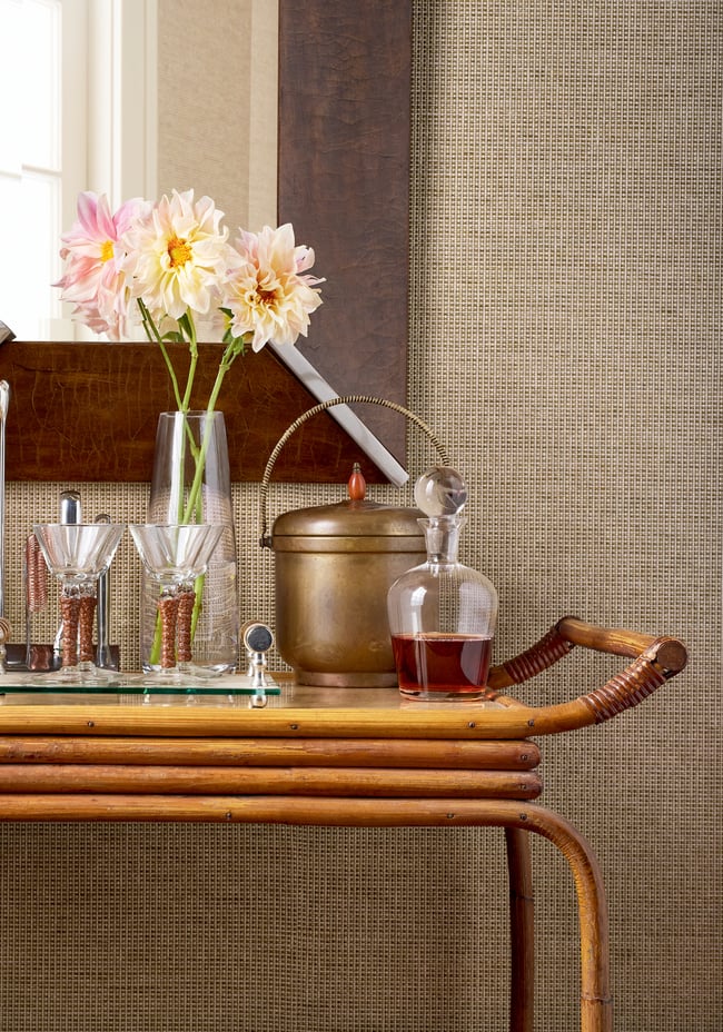 Thibaut - HARRISON Wallpaper -  Grasscloth - Grasscloth Resource 7