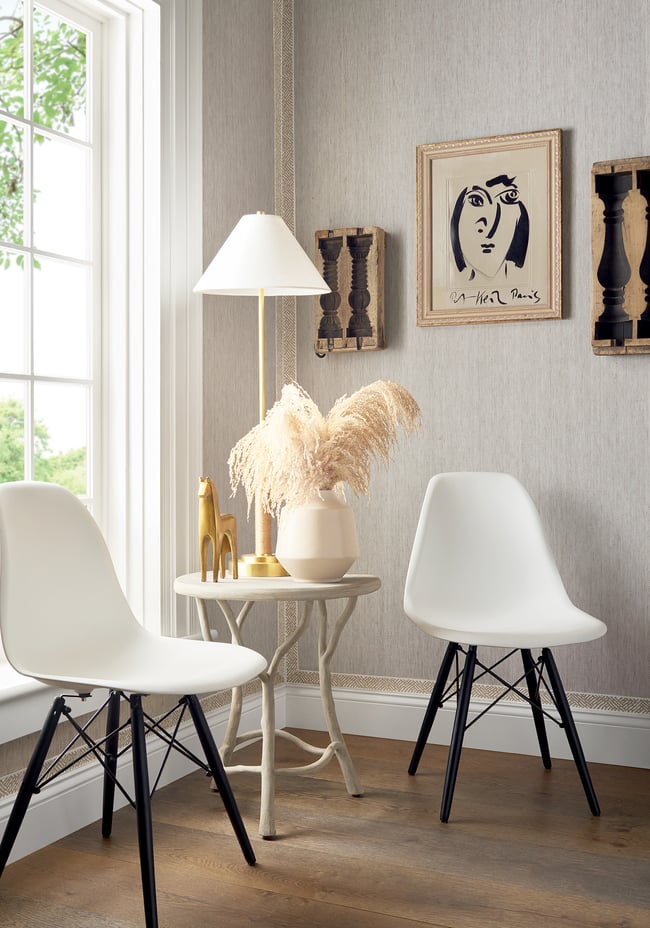 Thibaut - LAKE SHORE Wallpaper -  Grasscloth - Grasscloth Resource 7
