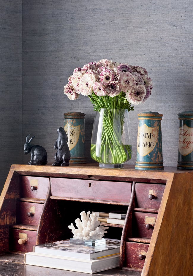 Thibaut - MONTGOMERY WEAVE Wallpaper -  Grasscloth - Grasscloth Resource 7