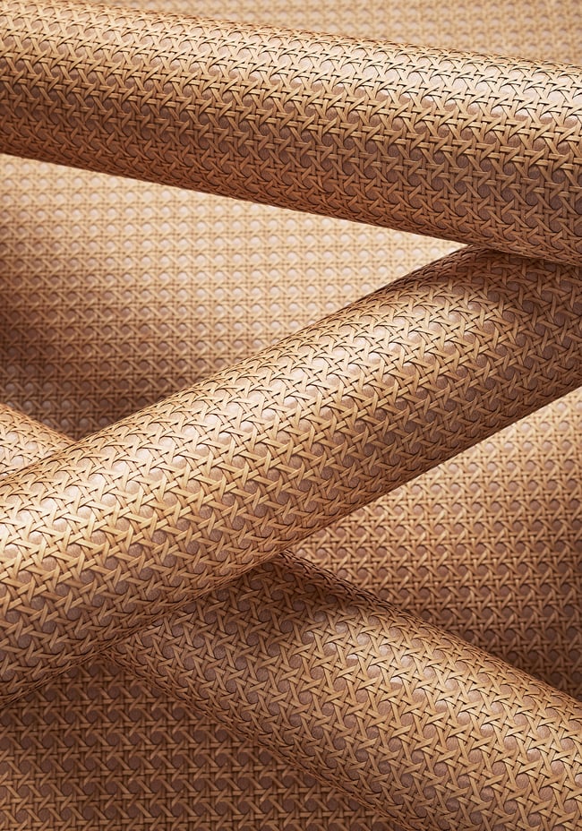 Thibaut - PAPER RATTAN Wallpaper -  Grasscloth - Grasscloth Resource 7