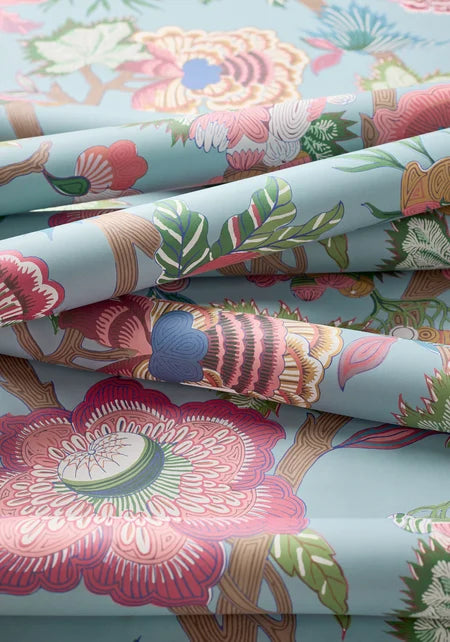 Thibaut - INDIENNE JACOBEAN Wallpaper - Indienne Collection