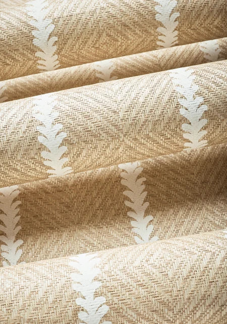 Thibaut - BARRIER WEAVE Wallpaper -  Islander Collection