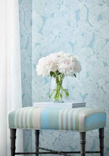 Thibaut - ISLAND ORCHID Wallpaper -  Islander Collection