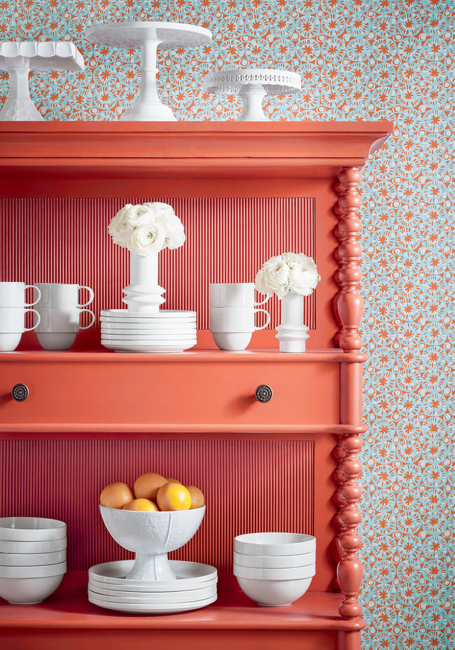 Thibaut - SAND DOLLAR Wallpaper -  Islander Collection
